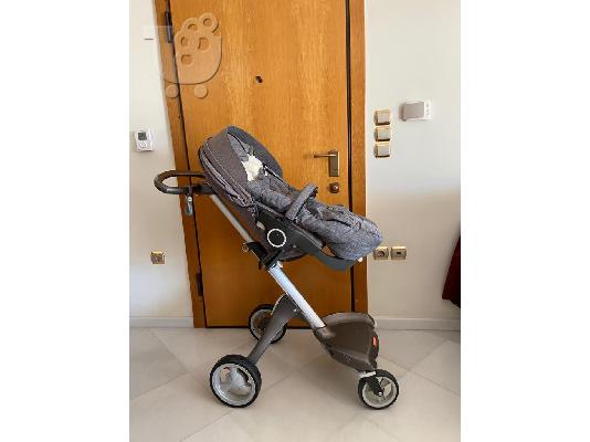 PoulaTo: Καρότσι Stokke με ποδόσακο